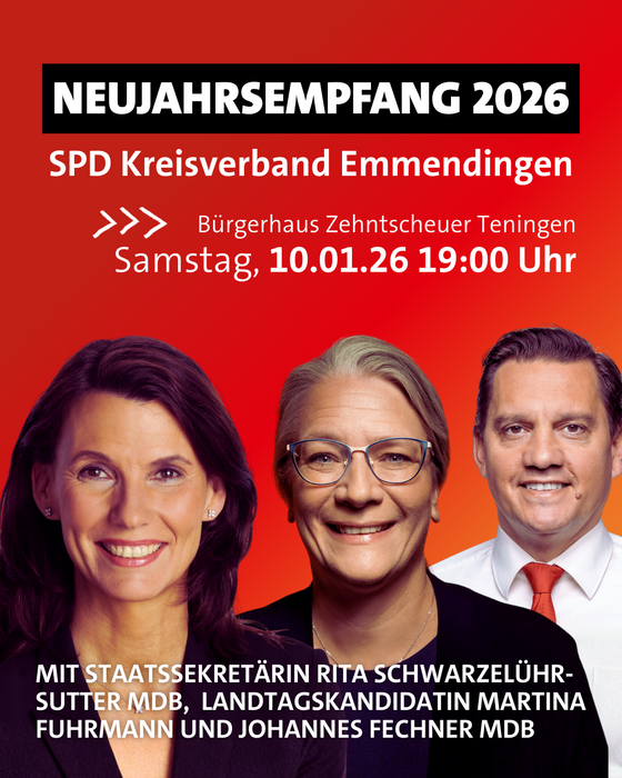 Einladung SPD-KV-EM Neujahrsempfang 2026